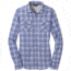 Outdoor Research Passage Long Sleeve Shirt - Women's, Hydrangea Plaid, Extra Large, 2692631509009