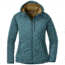 Outdoor Research Refuge Hooded Jacket - Women's, Washed Peacock, Extra Small, 2681101272005