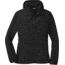 Outdoor Research Refuge Hybrid Hooded Jacket - Women's, Black, Extra Small, 2691980001005