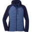 Outdoor Research Refuge Hybrid Hooded Jacket - Womens, Chambray/Twilight, Medium, 2691981790007