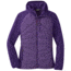 Outdoor Research Refuge Hybrid Hooded Jacket - Women's, Purple Haze/Dark Basalt, Extra Small, 2691981528005