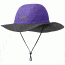 Outdoor Research Seattle Rain Hat, Purple Rain/Dark Grey, Large, 243505