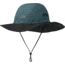 Outdoor Research Seattle Rain Hat, Mediterranean/Black, Large, 2435051838008