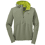 Outdoor Research Shiftup Half Zip Hoody - Men's-Pewter/Lemongrass-Medium