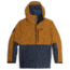 Outdoor Research Snowcrew Down Jacket - Mens, Bronze/Naval Blue, Large, 3004612520008