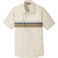 Outdoor Research Strata Short Sleeve Shirt - Men's, Sand Stripe, Medium, 2744251816007