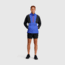 Outdoor Research Swiftbreaker - Mens, Black/Ultramarine/Snow, L, 3003322360008