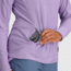 Outdoor Research Trail Mix Cowl Pullover - Womens, Lavender, Medium, 2744410320007