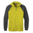 Outdoor Research Trail Mix Jacket - Men's, Citron/Storm, Extra Large, 2744161807009