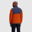 Outdoor Research Trail Mix Quarter Zip Pullover - Mens, Terra/Naval Blue, 2XL, 3001362565010