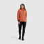 Outdoor Research Trail Mix Quarter Zip Pullover - Womens, Cinnamon/Black, Extra Large, 3001392615009