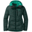 Outdoor Research Transcendent Down Hoodie - Women's, Fir, Extra Large, 2681051858009