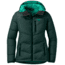 Outdoor Research Transcendent Down Hoodie - Womens, Fir, Small, 2681051858006