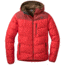 Outdoor Research Transcendent Down Hoody - Men's, Tomato/Firebrick, M, 2680841362007