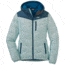 Outdoor Research Transcendent Down Hoody - Women's, Waterfall/Prussian Blue, Medium, 2681051628007