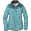 Outdoor Research Transcendent Down Jacket - Women's, Seaglass/Washed Peacock, Extra Small, 2681061384005