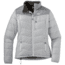 Outdoor Research Transcendent Down Jacket - Womens, Smoke/Light Pewter, Large, 2681061620008