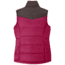 Outdoor Research Transcendent Down Vest - Womens, Beet/Dark Roast, Small, 2681071588006