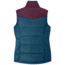 Outdoor Research Transcendent Down Vest - Womens, Celestial Blue/Cacao, Small, 2681071726006