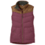 Outdoor Research Transcendent Down Vest - Womens, Garnet/Saddle, Extra Small, 2681071396005