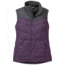 Outdoor Research Transcendent Down Vest - Women's, Pacific Plum/Storm, Extra Small, 2681071395005