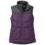 Outdoor Research Transcendent Down Vest - Womens, Pacific Plum/Storm, Small, 2681071395006