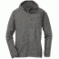 Outdoor Research Transition Hoody - Men's -Pewter/Charcoal-Small, 416497