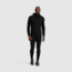 Outdoor Research Vigor Grid Fleece Full Zip Hoodie - Mens, Black, Small, 3005030001006