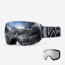Outdoormaster ULTRA Snow Goggles + Lens Bundle, Cloudy+Storm/night, Yello Sonic Strap VLT 29% Sliver Color Optimization Lens + VLT 90% Clear Lens, 602466