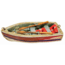 Outside Inside Decorated Canoe Ornament 99520
