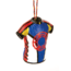 Outside Inside Decorated Canoe Ornament 99520
