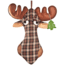 Outside Inside Festive Moose Stocking 99236