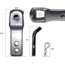 Overland Vehicle Systems Aluminum Receiver Mount, Raw, 19109902