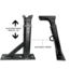 Overland Vehicle Systems Freedom Rack Systems - Rack, Uprights, Cross Bars and Side Support Bars, Black, 22040100