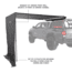 Overland Vehicle Systems Nomadic 2.0 Awning Wall, 6.5 Wall, 2.0x2.5, 18089909