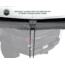 Overland Vehicle Systems Nomadic 270 LT Awning - Driver Side - Dark Gray Cover With Black Cover Universal, 19559907
