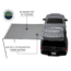 Overland Vehicle Systems Nomadic Awning 8.0 Covered Shelter, 69 sq ft, 600D, Dark Gray/Black, 98.5 x 101.5 in, 18059909