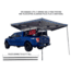 Overland Vehicle Systems Nomadic LT 270 Awning & Wall 1, 2, & Mounting Brackets - Driverside, Grey/Green, 19579907