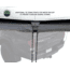 Overland Vehicle Systems Nomadic LT 270 Awning &amp; Wall 1, 2, &amp; Mounting Brackets - Passenger Side, Grey/Green, 19589907
