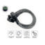 Overland Vehicle Systems Soft Shackle, 7/16in, 41000 lbs, w/ Collar, Gray, 22 in, 19139919