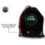 Overland Vehicle Systems Tow Strap, 20000 lbs, 2in x 30ft, Black, 19059916