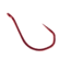 Owner Hooks Barbless No Escape Hook, Red, # 4, 4106-073