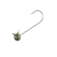 Owner Hooks Shaky Football Head - Green Pumpkin, 4/0 - 1/4 oz., 5051GP-044