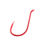 Owner Hooks SSW Hook w/ Super Needle Point, Red, 1/0, 5115-113