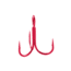 Owner Hooks ST-36 Treble Hook, Red, 6, 5636-053