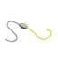 Owner Hooks Walley Plus 8 Leader, Chartreuse Hook, 4, 5230-076