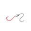 Owner Hooks Walley Plus 8 Leader, Red Hook, 6, 5230-383