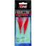 P-Line Farallon Feather 2 Hooks, 5/0, Red/White, FF-5/0-RED/WHT