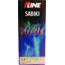 P-Line Sabiki Rig Hage Aurora Fish Skin Mylar Sabiki Rig, 14, SMFS14