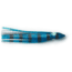 P-Line Sunrise Squid Skirt 9 1/2&quot;, Blue/Clear/Black Stripe/Silver Flake, 1/Pack, SQ95-252